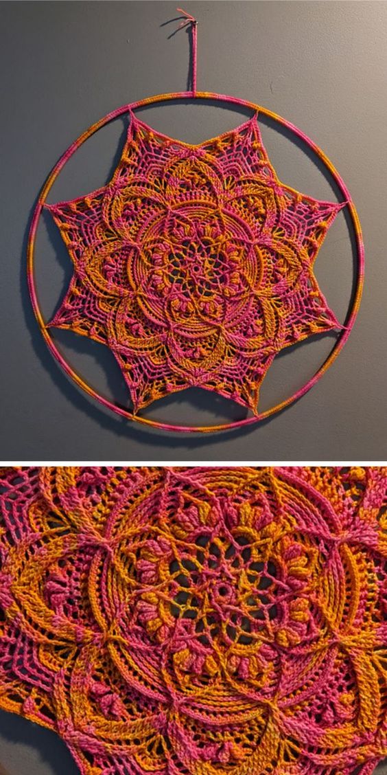 5 Spring Doily Mandala Ideas And Free Crochet Patterns Mommy Crochet