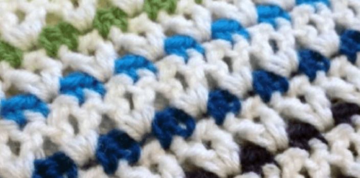 Diamond Stitch Crochet Blanket Tutorial