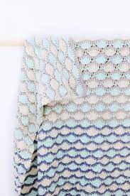 Sea crochet blanket