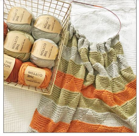 Priss in Crochet Baby Blanket