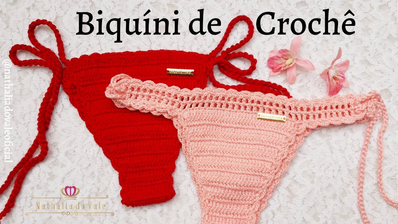 Tutorial on crochet ing bikini panties