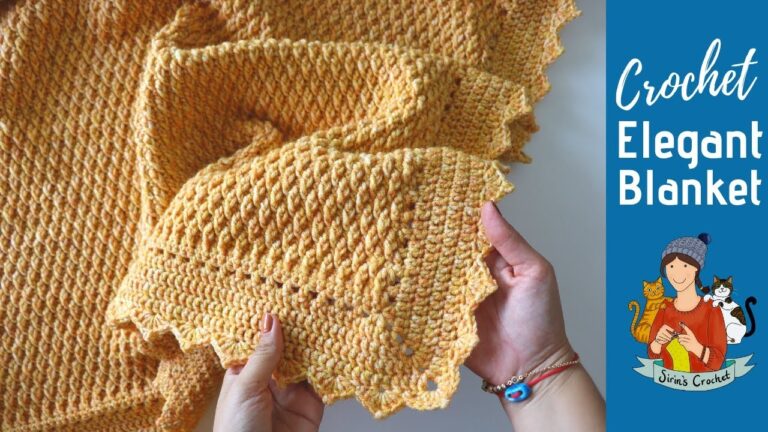 Natural Blanket in Crochet