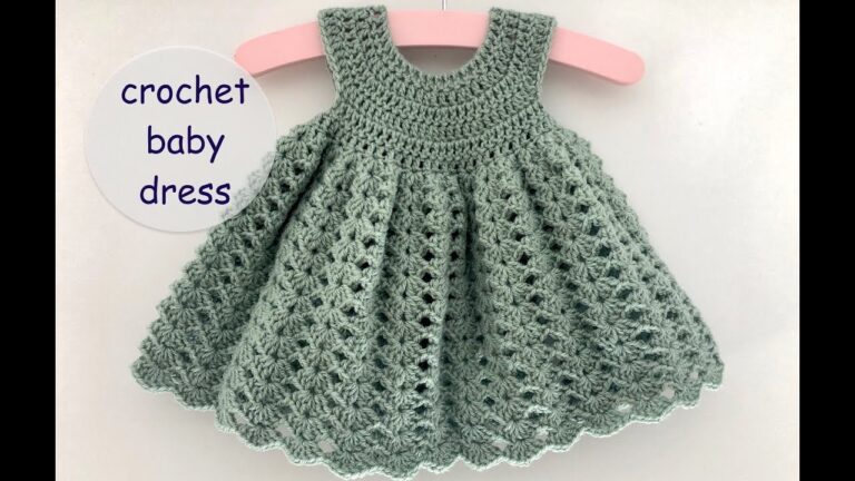 Crochet Baby Dress Madeline 2021
