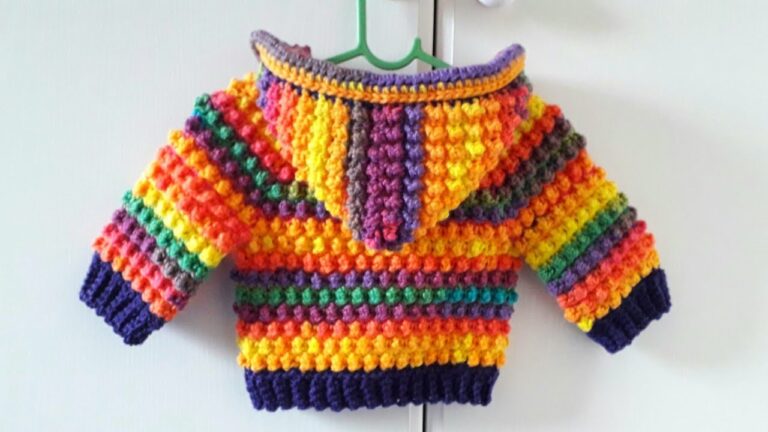 Crochet Baby Hoodie