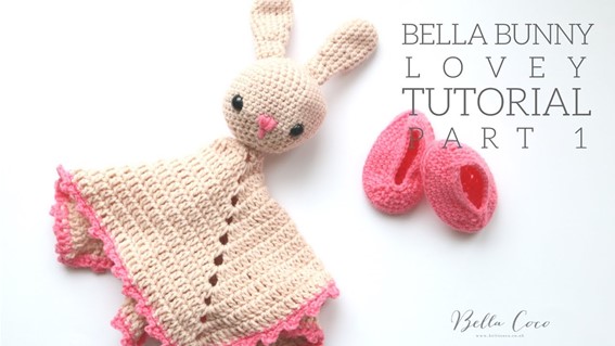 Naninha in Crochet Bunny Lovey