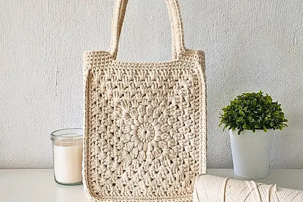 crochet bag in Ganchillo