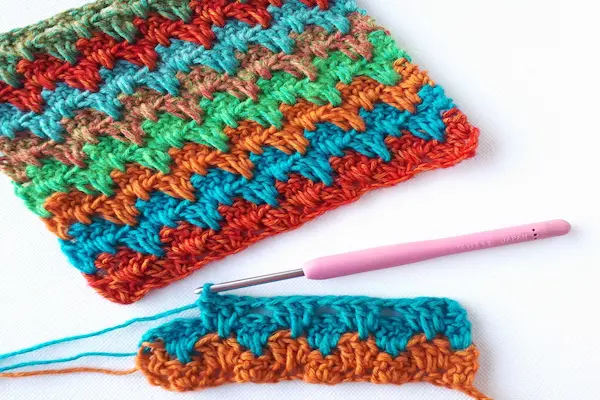 Granny Spike Stitch Blanket