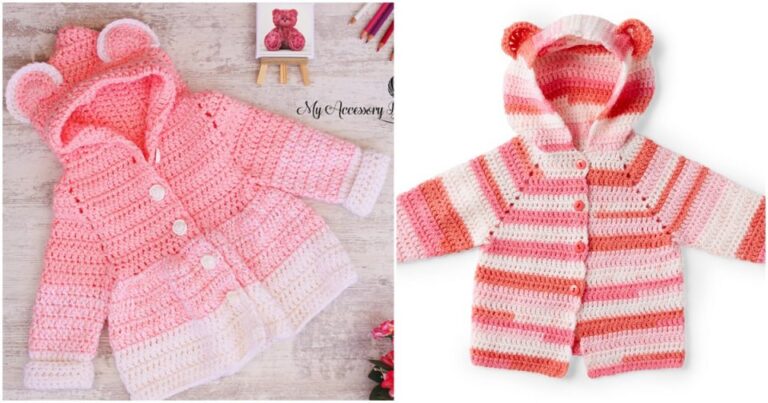 Teddy Bear Jacket Free Crochet Patterns