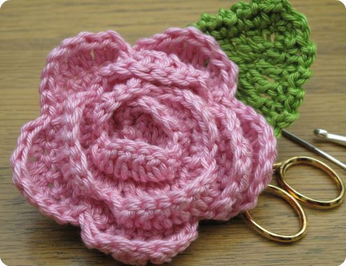 Camellia Flower Crochet Step By Step