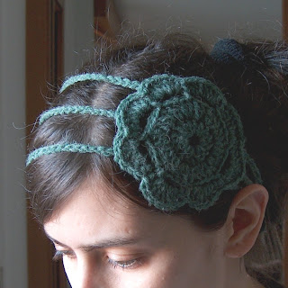 Crochet Flower Headband