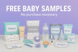 free baby stuff no purchase necessary