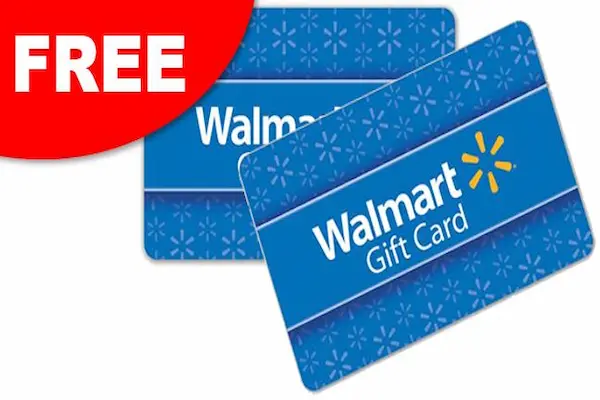 free Walmart gift card