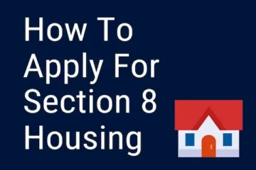 how to apply for section 8
